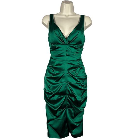 Cache Y2K Style Kelly Green Bodycon Dress Wiggle Jewel Event Formal Prom - 4 - Picture 1 of 8